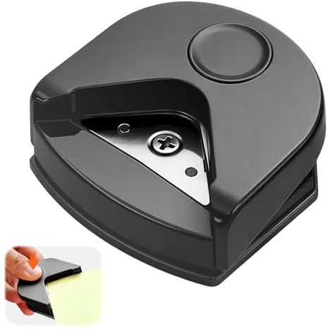 Eckenabrunder für Laminierfolien,Eckenstanzer Abrunden,Ecken Stanzer Rund,Paper Corner Cutter,Eckenschneider Folie,Kantenstanzer,zum Papier Fotos Visitenkarten Hochleistungs Tragbare Eckenrunder