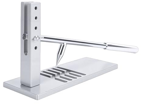 ZAICOLER Austernmuschel-Öffnermaschine 5 Einstellbare Positionen 5 Rillen Anti-Rutsch-Design Einstellbares Öffner-Werkzeugset mit Aluminiumlegierung 4 Saugnäpfe,Handschuhe,G-Klemme