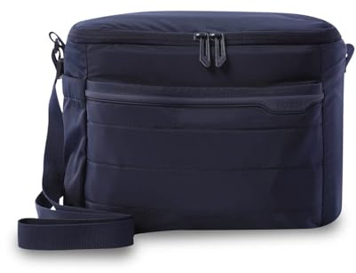 TOTTO - Bolsa Térmica Porta Alimentos 8 L, Modelo Campus L, 27.5 x 20 x 15 cm, Bolsa Comida Trabajo con Cremallera, Bolsillo Auxiliar, Bolsillo Porta Botella, Correa Ajustable, Color Salute