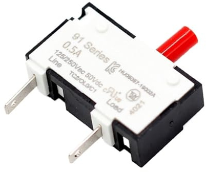 Disjoncteur thermique de surcharge 2A série 91 for aspirateur(0.8A)