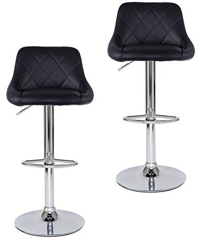 tavora Barhocker 2er-Set, 360° Drehbar, Höhenverstellbar, Modell 3