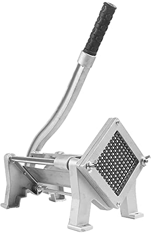CJCSM Cortador de Patatas Fritas, máquina Comercial de Patatas Fritas, picadora de Servicio Pesado, Cortador de Patatas con 3 rebanadores de Patatas con Cabeza de Cuchillo