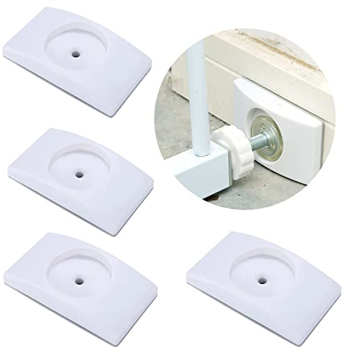 4 Pcs Safety Baby Gate Wall Protector Stair Gate Extension No Drill Wall Saver for Baby, Pet, Stair, Door, Wall Surface Safety