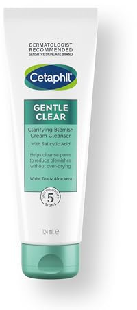 Cetaphil Gentle Clear Blemish Face Cleanser 124ml