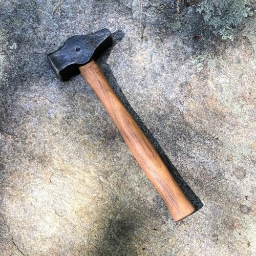 SHAIMPERIAL 2.5 lbs Forged Handmade Iron Hammer, Hand Top Tool Hammer Blacksmith Viking Thor Grip Claw, Mallet Forging Best Gift Item, Christmas Gift