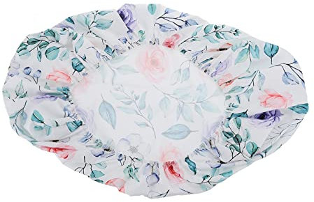 VICASKY Baumwolle Korb Blätter Spannbettlaken Babybett Wickelunterlage Abdeckung Kinderbett Bettwäsche Set