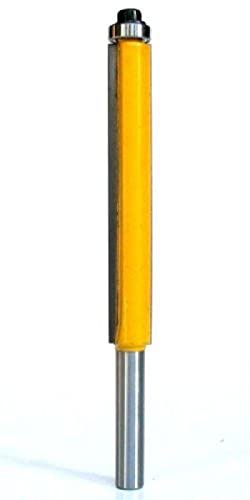 Dunxiles 1 Pc 1/4 Shank 2-1/2 Blade Extra Long Flush Trim Router Bit