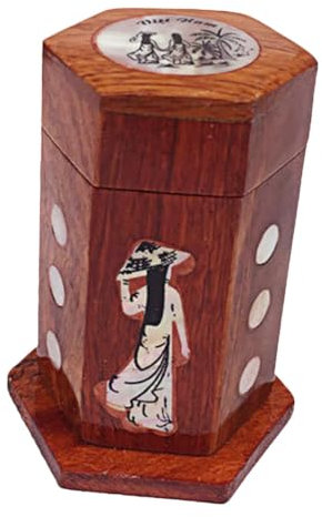Happyyami 1stück Vintage Zahnstocherhalter Aus Holz Mit Deckel Dekorativer Zahnstocherbehälter Für Esstisch Und Partys Praktische Zahnstocherdose Für Zuhause Und Catering Elegantes