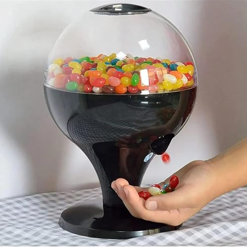 1L Touch Activated Candy Dispenser Machine, Automatic Candy Dispenser, 4 Portion Choices: Small Amount/half Handful/one Handful/one Bowl, Intelligent Sensor, for Office, Party, Children's Gifts