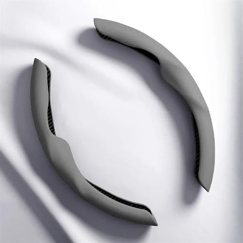 Rivestimento Protettivo Volante Coprivolante Per Auto, Coprivolante, Comodo, Resistente All'usura, Traspirante, Interni Semplici Ed Eleganti(GRAY)