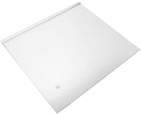 GLEAVI Estante de Vidrio Templado para Refrigerador 300X290 MM Borde Lateral Panel Transparente Divisorio para Organizar y Ampliar Espacio en Cocina Repuesto Compatible para