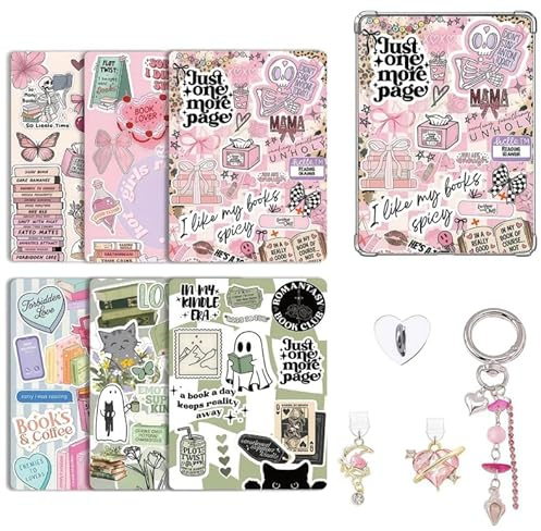 Lot de 6 inserts en papier cartonné pour étui Kindle Paperwhite 11/12, 17 x