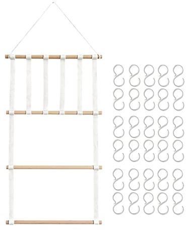 Zxpjkyu Organisateur de Serre-têtes pour Cheveux, Ceinture de Rangement, Décoration, Jouet, Bandeau, pour Chambre D'enfant