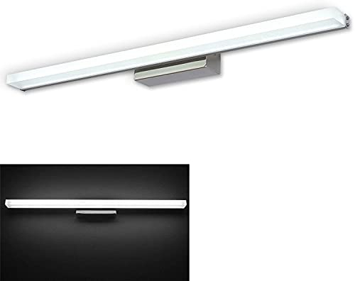 12W 960LM LED Spiegelleuchte 60CM, LED Schminklicht Badleuchte Wandleuchte Badlampe für Badzimmer und Wandbeleuchtung, Spiegelschranklampe Schrankleuchte Bad Spiegellampe, 6000K Kaltes Weiß licht