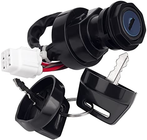 Road Passion 5TG-82510-01-00 Interruttore di accensione, chiave di blocco interruttore 5TG-82510-02-00 Compatibile con Yamaha YFZ450 BILL BALLANCE EDITION 2007