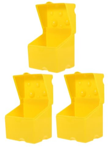 Alipis Scatola Per Formaggio Da Frigorifero Confezione Da 3 Contenitori Per Conservare Il Formaggio A Fette Bordi Arrotondati Antigraffio Freschi Per La Cucina