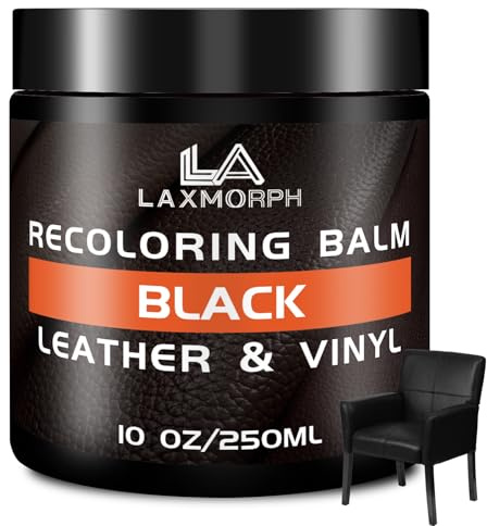 Baume de recoloration du cuir noir pour canapés, peinture pour cuir, réparation de la décoloration du cuir, réparation des rayures pour sièges de voiture, meubles, chaussures, bottes, sac à main,