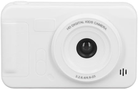 Fotocamera Digitale, Fotocamera per Vlogging da 40 MP 1080P con Messa a Fuoco Automatica con Zoom Digitale 8X, Schermo da 2,4 Pollici, Videocamera Anti-vibrazione per Bambini