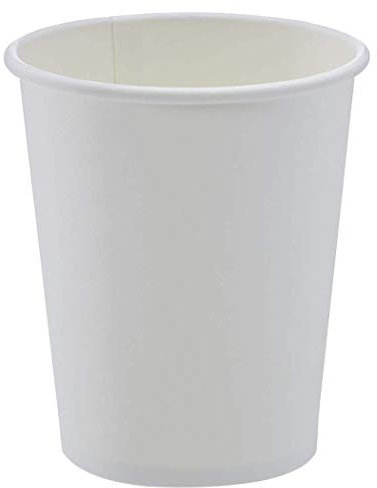 Buchklassiker Gobelets en Carton Blanc Paquet de 200 Gobelets Jetables de 205 ml / 7 oz Gobelets de fête pour boissons chaudes et froides 200 pièces (paquet de 1)