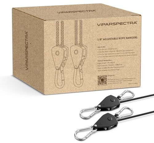 Verstellbar Seilspanner 12 Stück Spanngurte Fahrradträger mit Ratsche Haken | 1/8 Robust Seilratsche Paracord-Seil für Hängen Pflanzen, Grow Lampe und Befestigung Sonnensegel Reisebefestigung für Auto