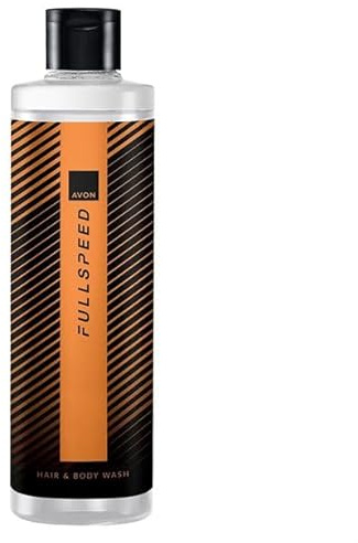 Avon Full Speed Set Duschgel/Shampoo & Deoroller klassisch/Moschus/zitrus