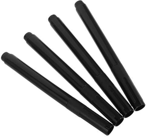 Alipis 4 pièces Stylo Détecteur de Fausse Monnaie avec Pointe Biseautée Marqueur de Billets Portable pour Vérification Rapide Authenticité Léger et Facile Utilisation