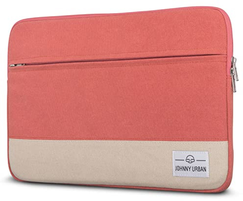Johnny Urban MacBook Pro 13 (2020-2016) Hülle, MacBook Air (2020-2018) Tasche Rot Laptop Sleeve aus Baumwolle Laptoptasche fürs MacBook Pro 13, Macbook Air, 11-12 Zoll Notebooks