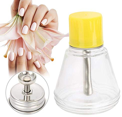 Pump Dispenser Glas, Pumpspender, 150 Ml, Nagellackentferner, Pumpspender, Leere Kunststoffflasche, Transparenter Kosmetikbehälter, Kunstspender, Glas, Alkoholpressen