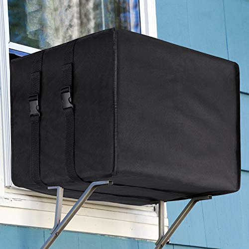 UNUN Window Air Conditioner Cover Outdoor ,AC Unit Covers for Outside Fits up tp 27.5W x 19H x 25D inches