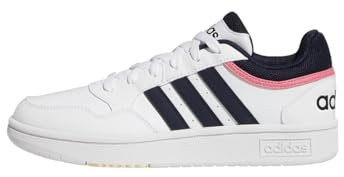 adidas Damen Hoops 3.0 Low Classic Shoes, Cloud White / Legend Ink / Wonder White, 40 2/3 EU