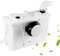 Clanmacy Bomba de aguas residuales 4/1, 700 W, 190 L/min, sistema de elevación para el hogar, para inodoro, ducha, lavabo
