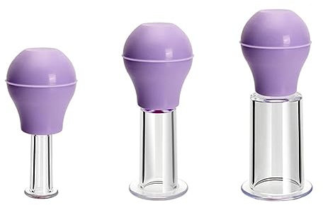 ZXCVWWE Set di Coppette Facciali Naturali, Mini Massaggiatori per il Viso, Ventose per Massaggi a Coppettazione, Spalle, Muscoli delle Gambe, Occhi, Corpo