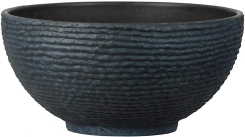 Muddy Hands Heavy Duty Stone Effect Extra Large Bowl Plant Pot Indoor Home Outdoor Garden Round Plastic Flower Planter Water Feature