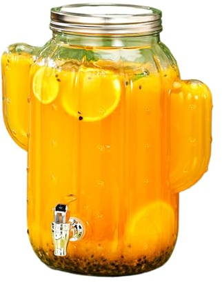 NJDQFA Máquina De Bebidas,Garrafa con Grifo,Dispensador De Bebidas,Dispensador Tarro De Agua,Dispensador De Agua para Frigorífico con Grifo,Adecuado para Fiestas,Without Bracket,8L