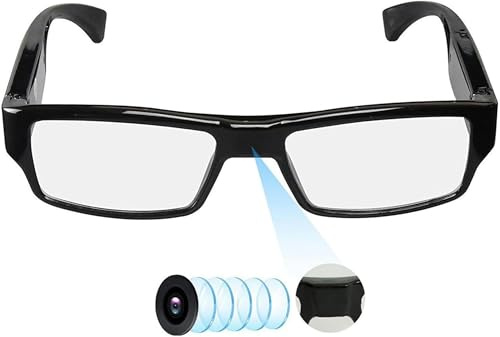 FKINGLRK 1080P Videocamera Occhiali Videoregistratore Portatile Occhiali Telecamera Spy Wireless Mini Telecamera di Sicurezza Domestica Indoor