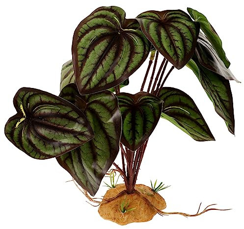 ORFOFE Künstliche Terrarienpflanze Für Haustiere Simulation Dekoration Ornament Kletterpflanze Für Reptilien Kunstpflanze Für Terrarium
