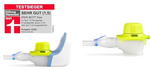 Bundle aus Pari Boy Free Inhalationsgerät mit Schwingmembran-Technologie + PARI BOY free Year Pack Austauschset