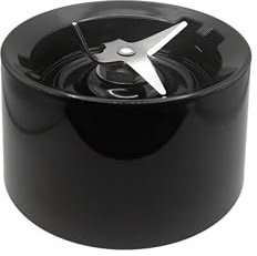 Original Glass Holder Black for KitchenAid Artisan Blender 5KSB555 - Replacement Part Knife Unit for Stable Hold of the Mixing Container