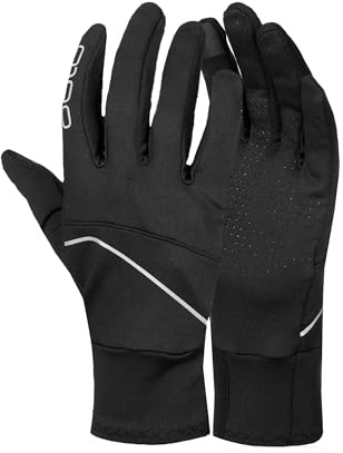 Odlo Sporthandschuhe Herren Damen Intensity Safety Light I Fahrradhandschuhe I Laufhandschuhe