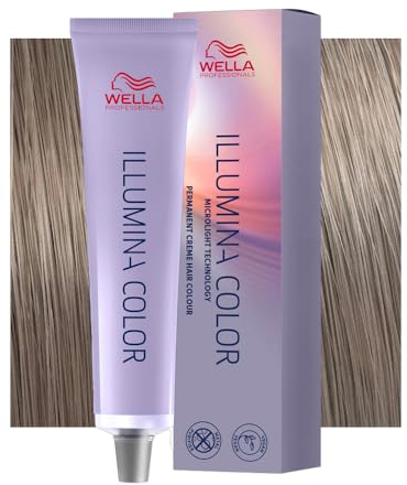 2 confezioni di Wella Illumina Color 60 ml 8/69 biondo chiaro/viola cendre