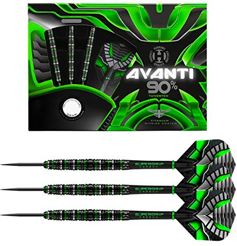 Harrows Steel Darts Avanti 90% Tungsten Steeltip Dart Steeldart (22 Gr)