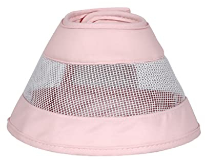 WDPAWS Katzenhalsband zur Genesung nach Operationen, weich, verstellbar, wasserdicht, leicht, elisabethanisches Halsband, um zu verhindern, dass Katzen Stiche, Wunden und Hautausschläge berühren (L