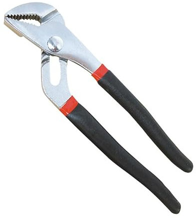 Lot de 4 pinces à rainure et languette, clé à pipe pour plombier, clé de plomberie, pince à pompe à eau à mâchoires droites coupantes, pince à rainure et languette à réglage rapide, pinces à joint c