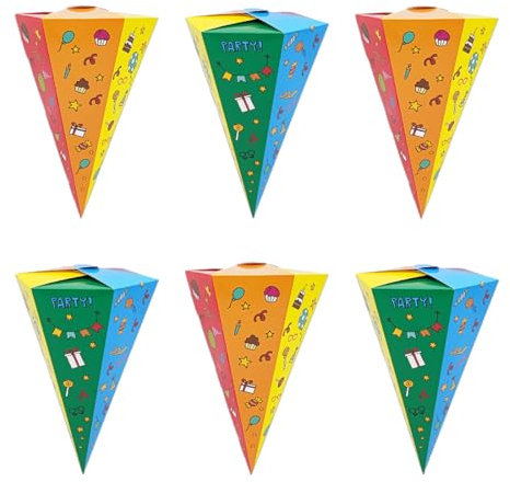 WeddHuis 5 DIY Schultüte zur Einschulung Zuckertüte, Geschwistertüten für Schulanfang, Schultüte Jungen und Mädchen (30cm) (6 Farben)