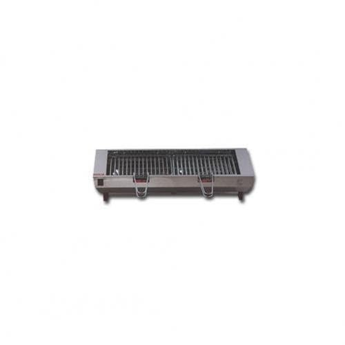 CF Apparecchiature Inox B860 Bistecchiera Professionale in Acciaio Inox Watt 1600+1600