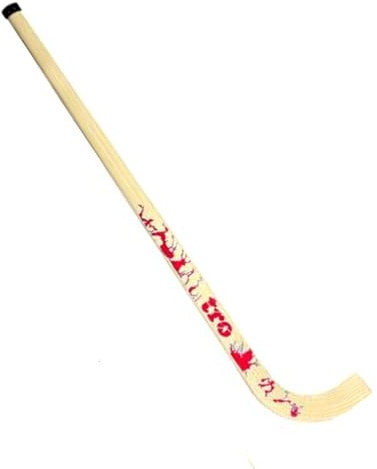 L'Estel Skates - Hockey Reno - Stick Reno TRO 90 cm - Stick de Madera para Jugador de Hockey Patines. hasta 9 años. Corto. (Rojo 90 cm)