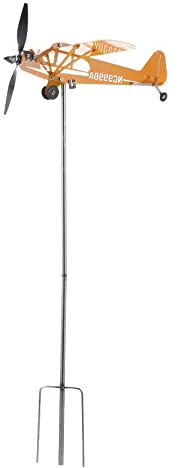 BESTonZON Metallo Decorazione Resistente Agenti Atmosferici per Esterni e Vane Decorativa per Appassionati Giardinaggio