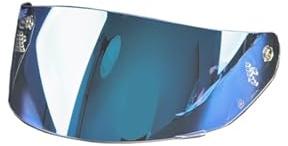 AMENGJ Visiere Casque Moto Visières de Casque, Pare-Soleil, Lunettes de Moto, placage Moto Visera(Color 7)