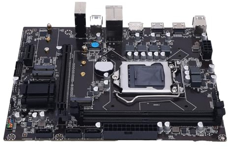 ASHATA Gaming Motherboard, ATX Motherboard LGA 1200 DDR4, M.2 Serial ATA3.0X3 PCIE 4 WiFi LAN Unterstützung für den 10. Core I9 I7 I5 I3 Prozessor der 10. Generation 11. Gene Gen.