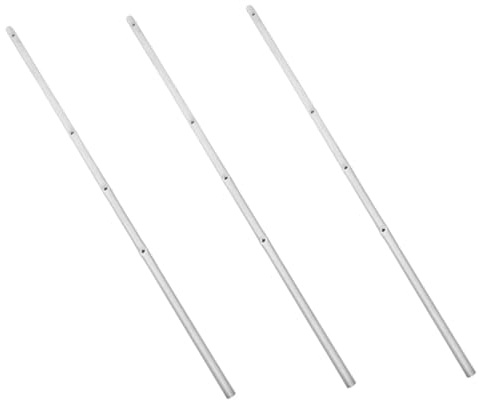 Alipis Set 3 Aste Per Calcio Balilla Da Tavolo 41,5 Cm in Ferro Maniglie Ergonomiche, Accessori Ricambio Operativi Per Macchine Da Calcio Balilla Portatili Per Bambini e Adulti